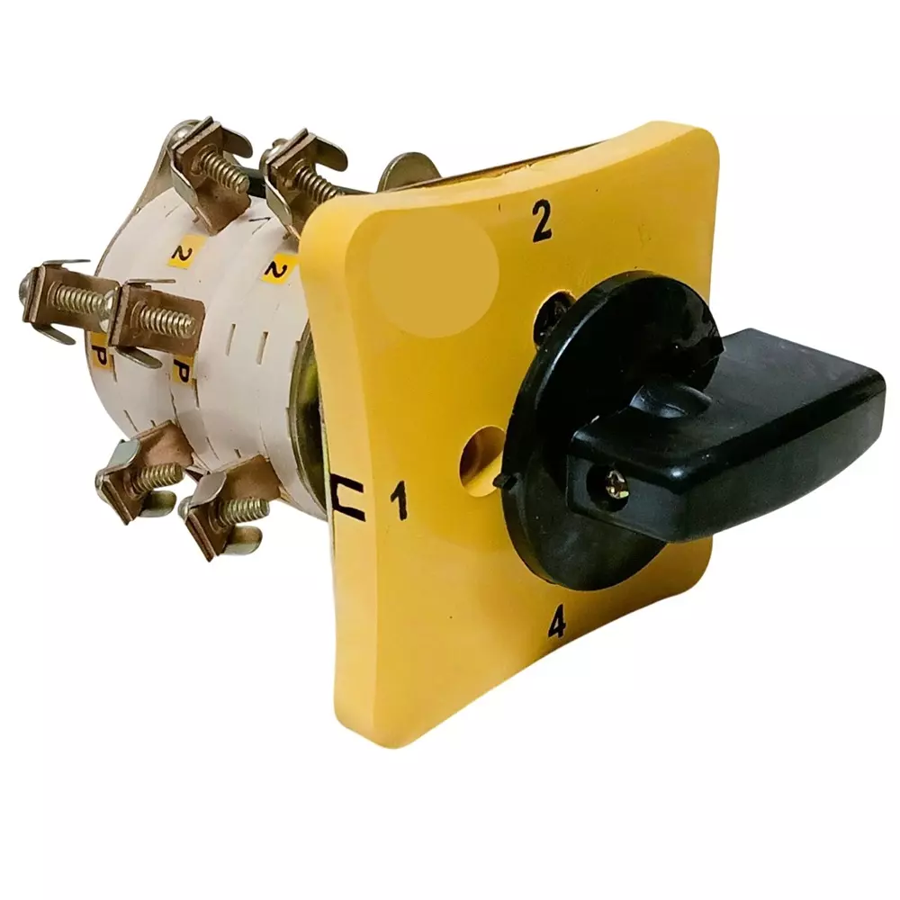 SHIV ALASKA 2 Pole 4 Way Rotary Switch (30 A, 250 V) for Transformer Welding Machine