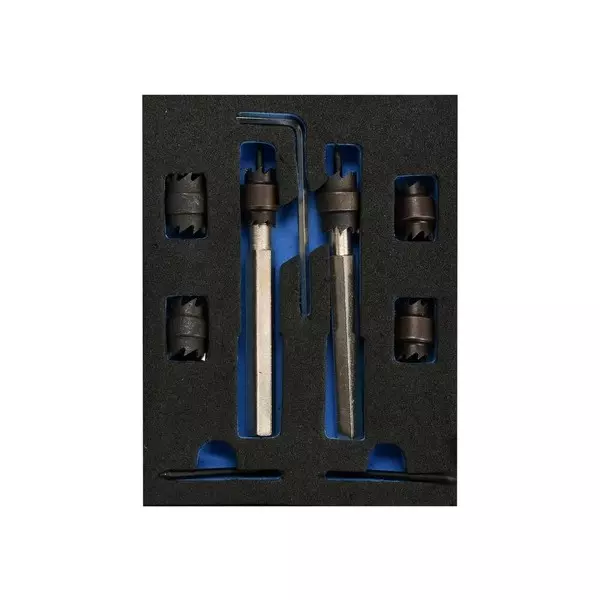 Yato 9 Pcs Spot Weld Cutter Set Size 8 mm, 10 mm for Car Body Repairs, YT-28919