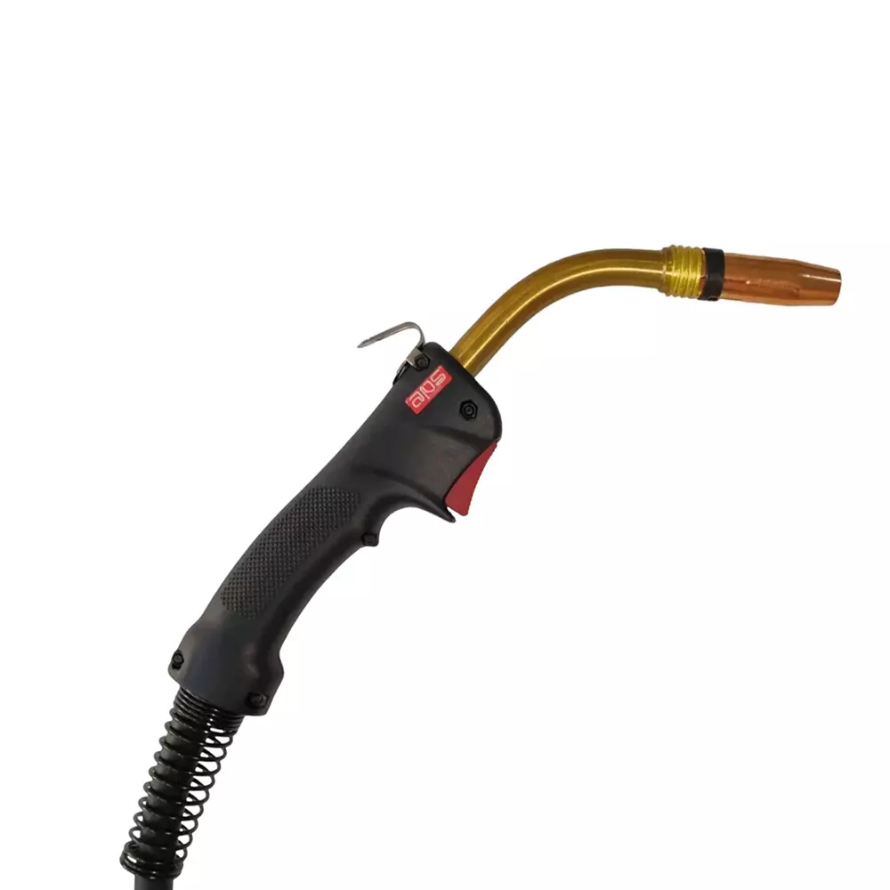 APS MIG Welding Gun Torch Copper Nozzle Efficient Air Cooled 0.8 mm to 1.6 mm Wire Size for Welding Machine, N36-ER70-3M