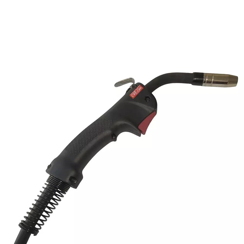APS MIG Welding Gun Torch Copper Nozzle Efficient Air Cooled 0.6 mm to 1.0 mm Wire Size for Welding Machine, N15-ER16-3M