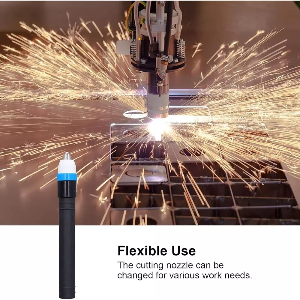 shiv-alaska-head-body-p80-plasma-cutter-torch-head-with-metal-roller-straight-shank-black-for-laser-welding-machine