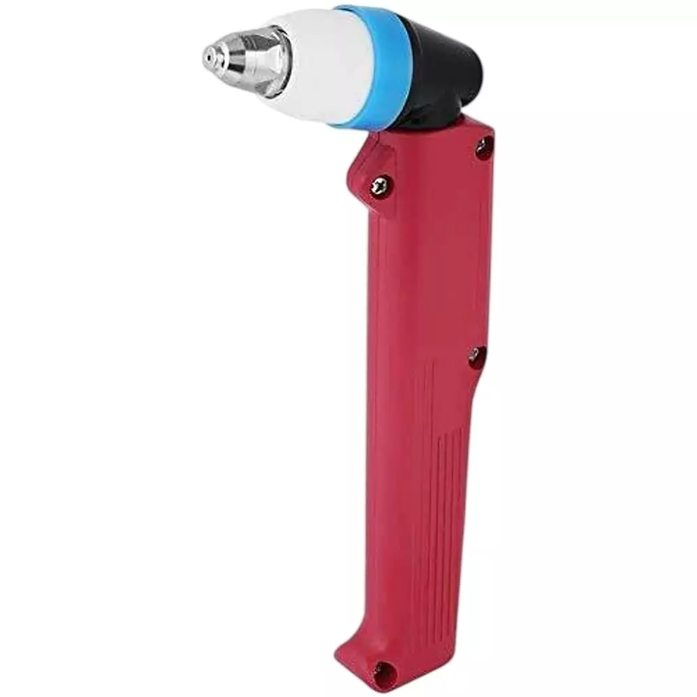 SHIV ALASKA Plasma Cutter Torch Head Body P80 with Metal Roller & Switch Button Red for Laser Welding Machine