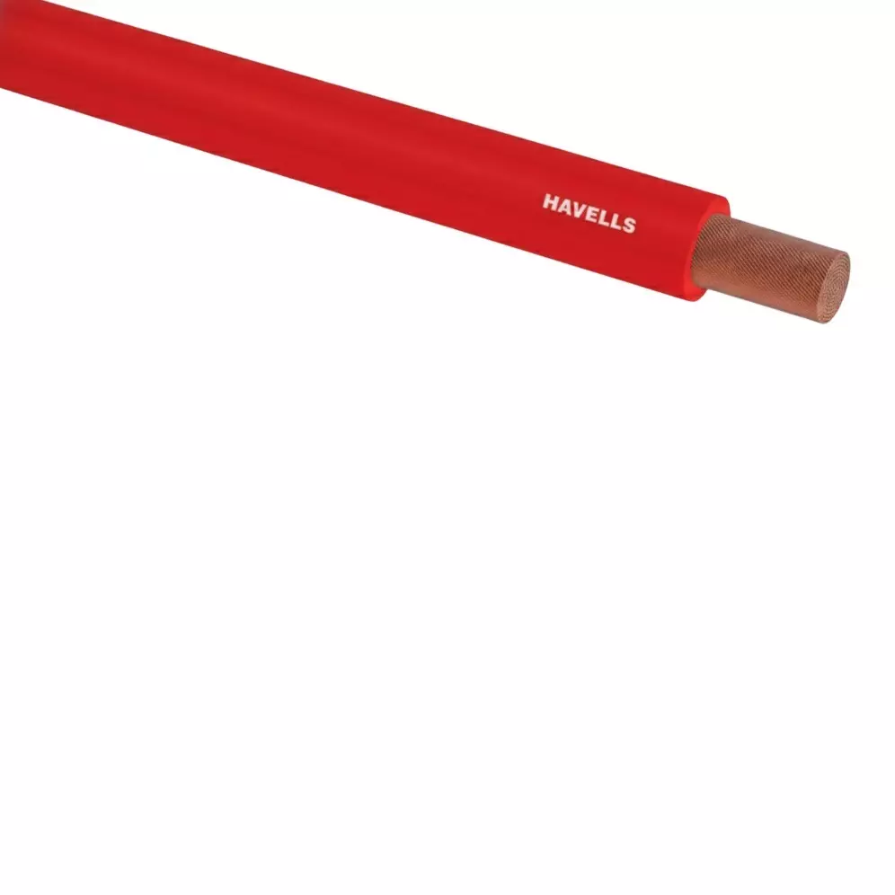 Havells Welding Cable TPR/TPE 1000 m Length Red, WHAFDNKG10_ _