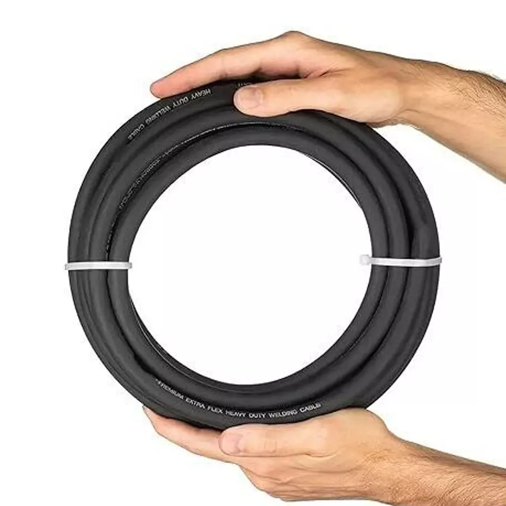 generic-welding-cable-black-3-m-length-rubber-copper-220-a-current-rating-for-inverter-welding-machine
