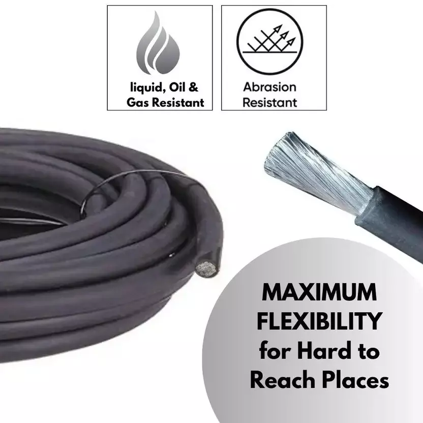 SHIV ALASKA Aluminium Welding Cable Aluminium 10 m 220 V for Welding Machine